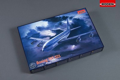 1/144 RODEN 338 Boeing 707-321 Aircraft PANAM & AA liveries Plastic model kit