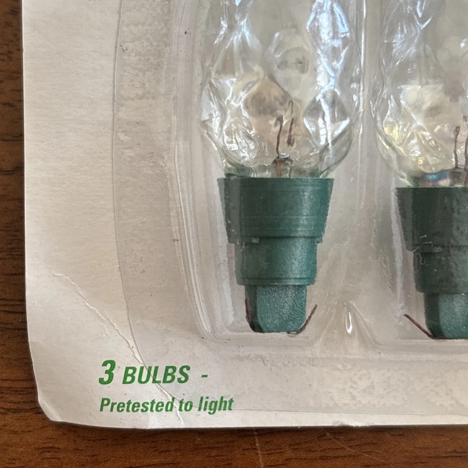 GE lighting accessories C6 Rare Clear crystal three pack replacement bulbs - Image 4 of 4