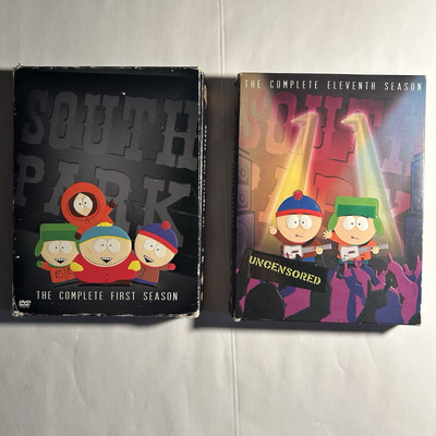 South Park The Complete First Season and The Complete Eleventh Season Bundle Lot