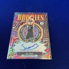 2025-26 Topps Finest Ben Saraf #04/10 Finest RC Auto Red/Black Vapor  #RFA-BS