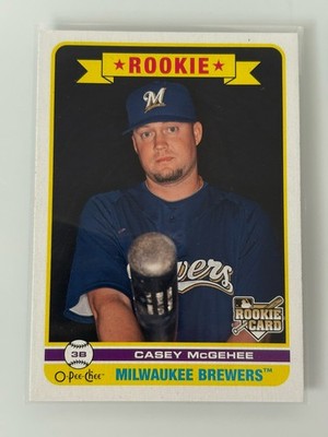 2009 O-Pee-Chee Casey McGehee #582 Milwaukee Brewers