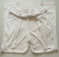 Tie Waist Cream-Colored Pants Size S