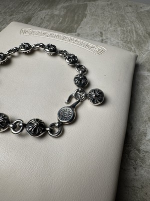 Chrome Hearts No.2 Crossball Bracelet | eBay