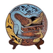 Eric & Chuy Boos Signed 1986 Decorative Plate...