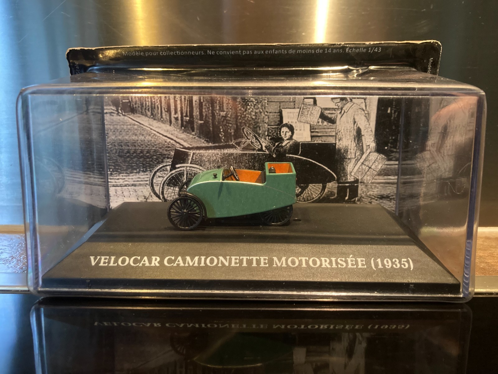 Velocar Camionnette Motorisee 1935 1/43 Altaya voiture miniature ancienne