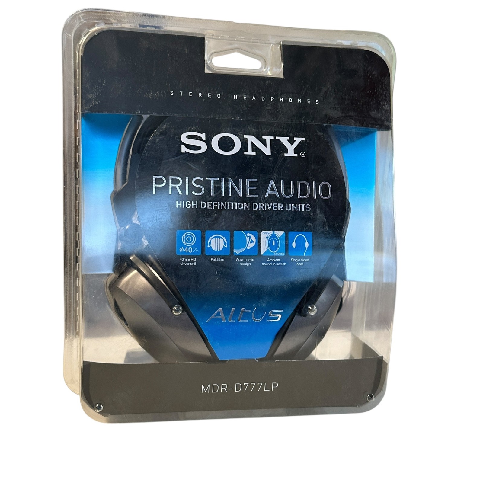 Sony Altus MDR-D777 LP High Definition Studio Headphones New Sealed