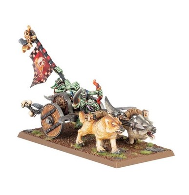 Warhammer Old World Orks Goblin Wolf Streitwagen Pro Painted Commission