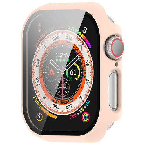 Futerał ochronny + szkło do smartwatcha 10 46mm Bizon Case Cover Etui Różowe - Zdjęcie 5 z 8