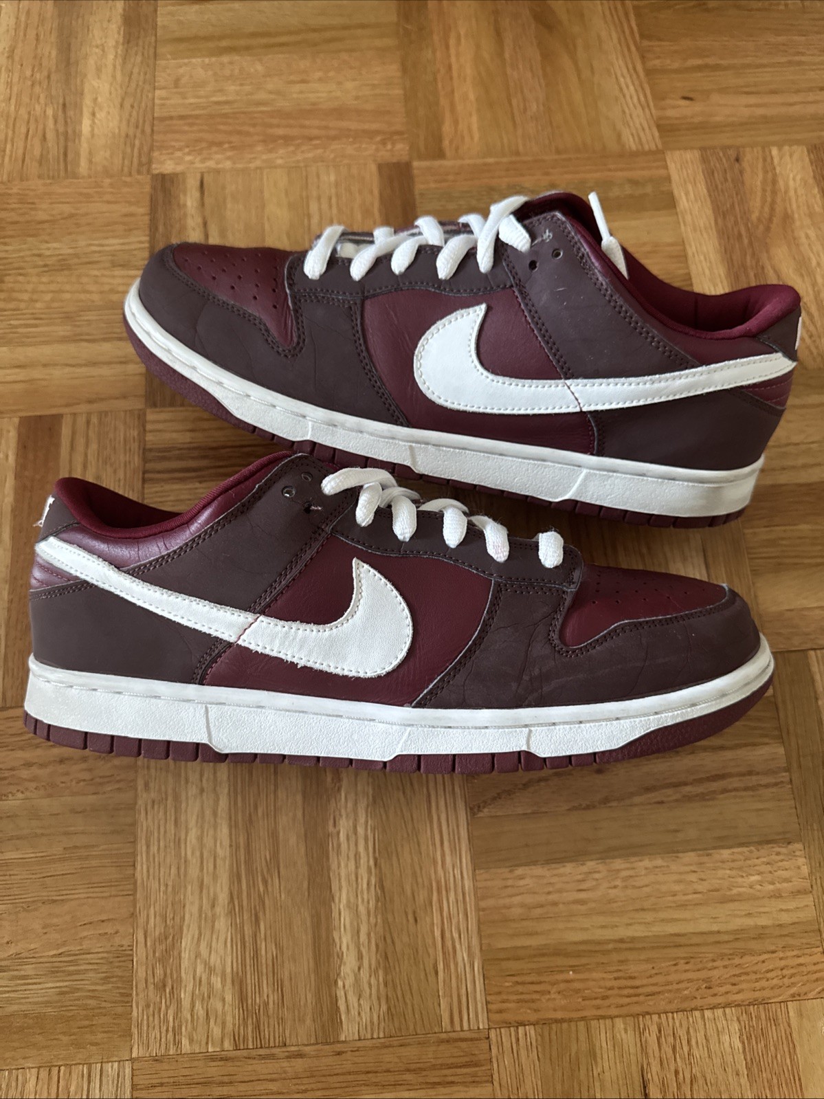 Nike Dunk Low Pro B - 2002 SB Team Red (3M maroon) Original RARE 11.5 622044 611