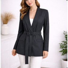 NWT Banana Republic Blazer Women Sz 14 Gray B...