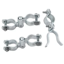 VIVIDA 1-3/8" Chain Link Gate Hinge Kit, Include Male & Female Gate Hinge, 1-...