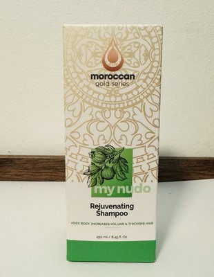 MOROCCAN GOLD SERIES My Nudo Rejuvenating Shampoo 8.45 fl oz/250 ml NIB