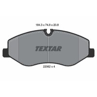 Textar BremsbeläGe Bremsbelegsatz Vorne FüR Mercedes-Benz V-Klasse Vito Tourer