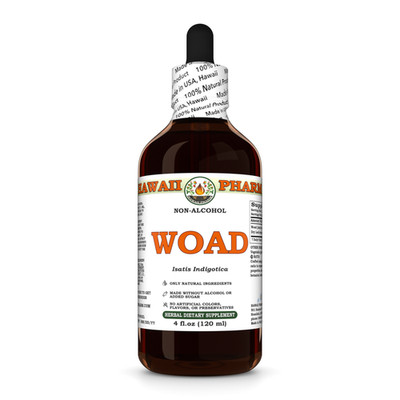 Woad (Isatis Indigotica) Glycerite,  Dried Leaf Liquid Extract
