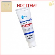 Globe Miconazole Nitrate 2 Topical Antifungal Cream 4 oz Tube for Athlete  s F