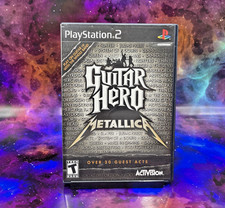 Guitar Hero Metallica (Sony PlayStation 2 PS2) CIB Complete, Tested & Working