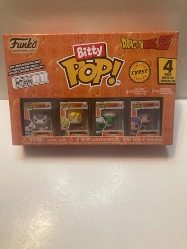 NEW Funko Bitty Pop Dragon Ball Z 4 Pack CHASE Future Trunks 1/6