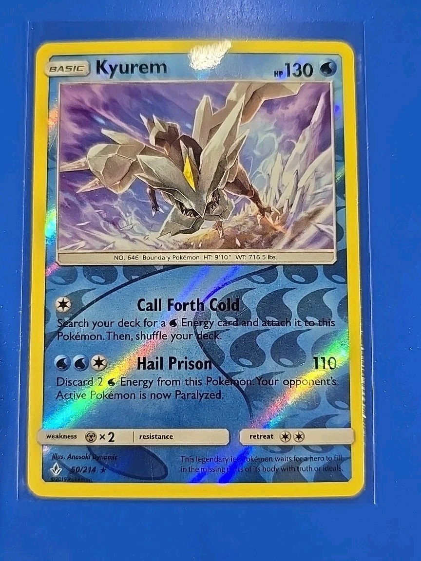 Kyurem 50/214 Sm-Unbroken Bonds Reverse Holo