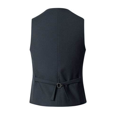 Hot Vest Regular Solid Color Top V Neck Waistcoat 1 Pcs Button Sleeveless - Picture 10 of 23