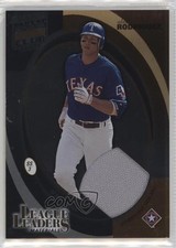 2002 Donruss Best Of Fan Club League Leaders Materials 47150 Alex Rodriguez 4at