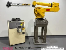 FANUC M-710iC/50 50kg Robot R-J3iC + iRVision Ready Teach Pendant Pedestal TESTE