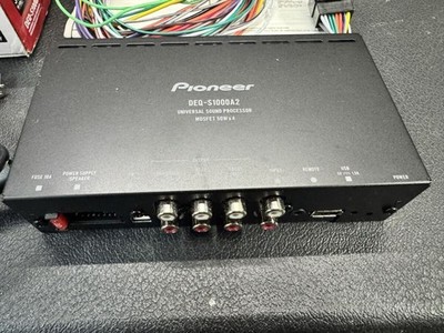 Pioneer DEQ-S1000A2 model Universal Sound Processor With Pioneer DEQ-S1000A2 model Universal Sound Processor With