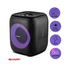 Sharp 8" Bluetooth Party Speaker 1- pack, 400W peak power, 8" Woofer - Used-1qty