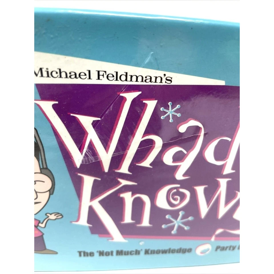 Whad'ya Know Party Card Game Based on Michael Fieldman Popular Public Radio Show - Image 4 of 4