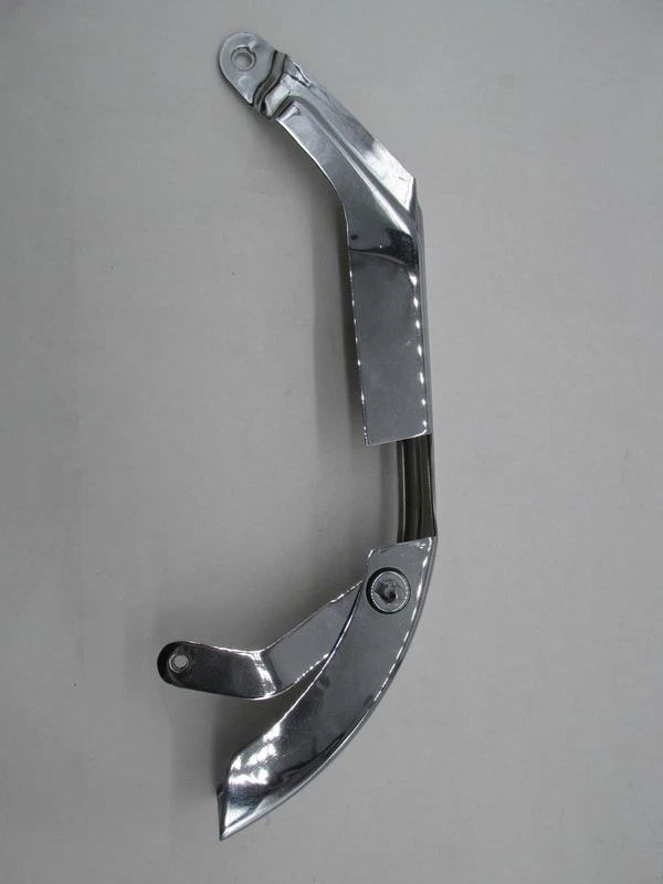 Harley-Davidson Chrome FXRP FXR FXRT FXRD EVO Super Glide Upper Belt Guard - Image 2 of 4