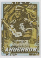 2022 Topps Fire Gold Minted Tim Anderson #31 0b3