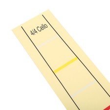 Practical Fret Board Label Sticker Finger Position Marker For Cello Practice