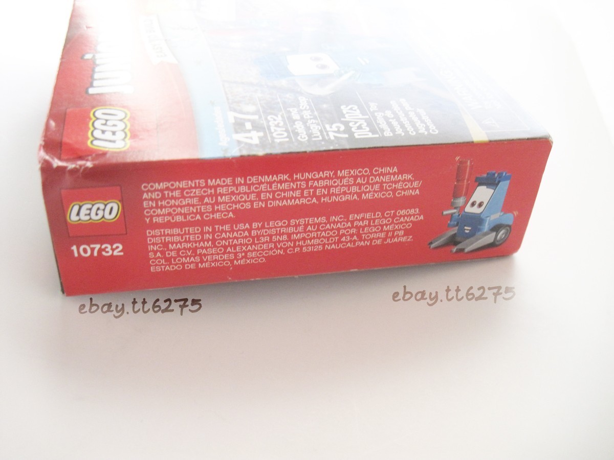 LEGO Juniors: Guido and Luigi's Pit Stop (10732) for sale online