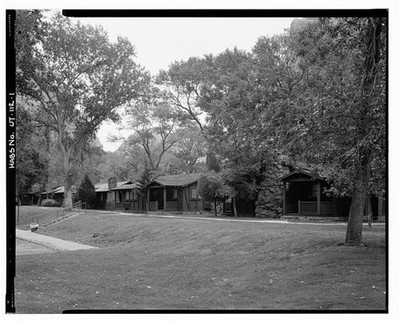 Photo:Zion Lodge Birch Creek Cabins Utah 1900s View Northwest