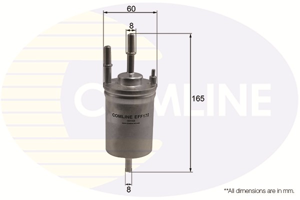 COMLINE EFF172 Fuel Filter for AUDI,KTM,SEAT,SKODA,VW