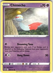 Chimecho 074/195 Silver Tempest Common