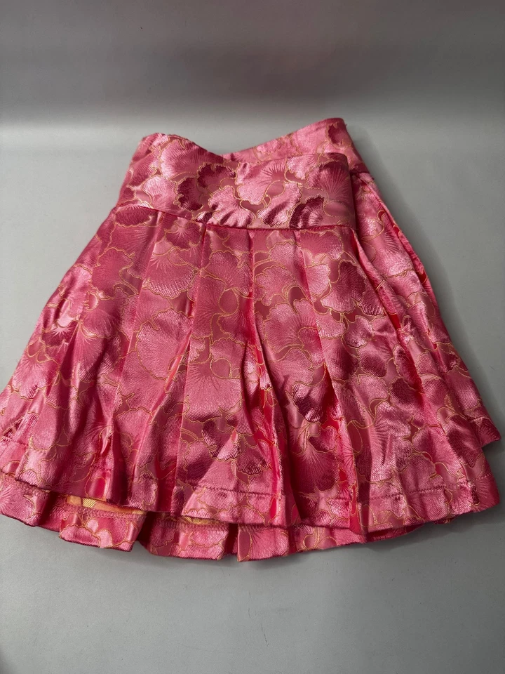 Mini Skort Plisado Kim Shui con Etiquetas 295 Rosa Talla L Usado G2U Foto 4 de 4