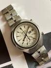 SEIKO Helmet 6139-7100 Darth Vader Chronograph Automatic Day/Date 1970s Vintage