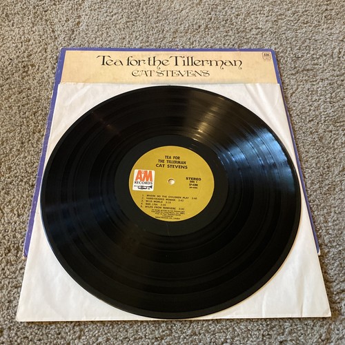 CAT STEVENS - Tea For The Tillerman - Rock/Folk Vinyl LP 1970 A&M SP-4280 VG++ - Picture 3 of 7