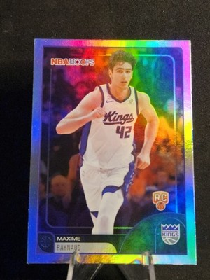 2025-26 NBA Hoops Maxime Raynoud RC Rookie Sacramento Kings 210