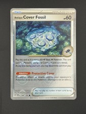 Antique Cover Fossil (Poke Ball Pattern) Reverse Holo 080/086 Black Bolt - NM