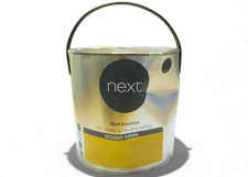 Next Home Matt Emulsion 2.5L Paint Golden Green DENTED