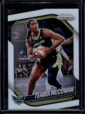 2025 Panini WNBA Prizm #48 Teaira McCowan Silver Dallas Wings