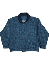 Vintage Yves Saint Laurent YSL Tapestry Jacket Mens L Abstract Jacquard 95