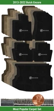 Custom Ultimat Carpet Mat Set for 2013-2022 Buick Encore w/Logo (5 pieces) #2VI
