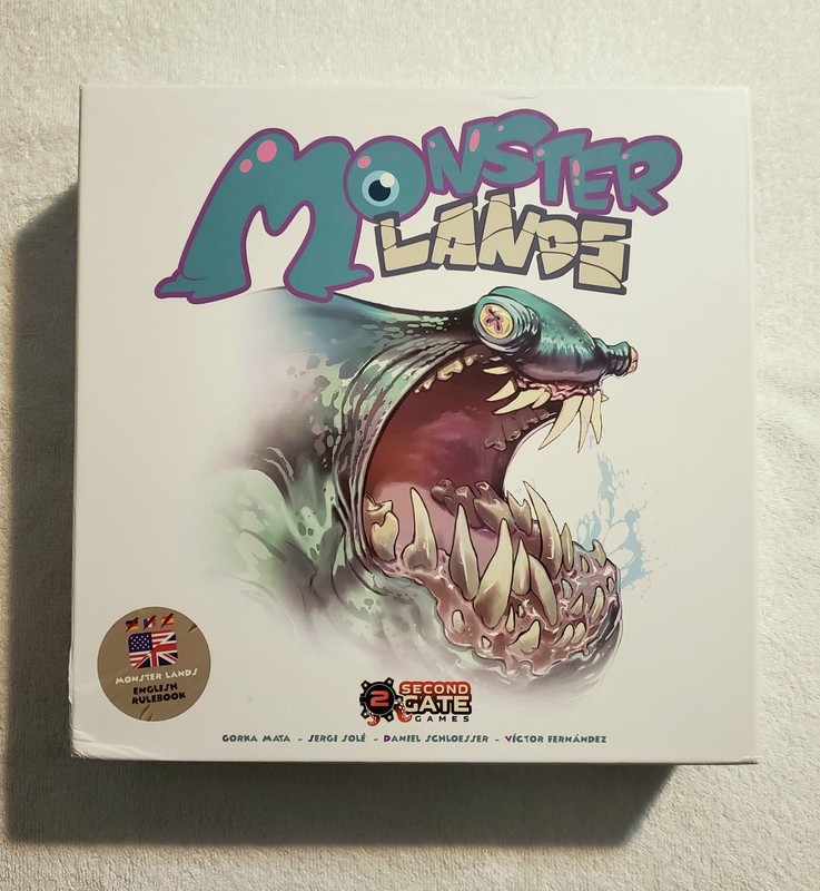 Monster Lands, Second Gate Games, New, Some Box Damage (But Contents Unharmed)