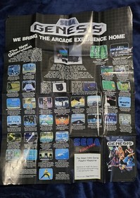 Altered Beast Sega Genesis Complete Original 16 bit 1989 NM USA fast shipping! 