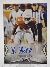 2018 Leaf Draft - Autographs Holton Hill #BA-HH2 (AU, RC)