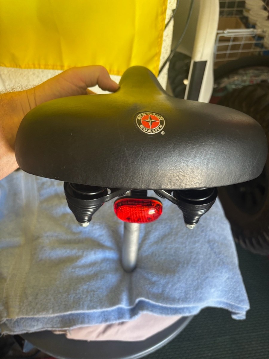 SCHWINN EXTRA WIDE SADDLE SEAT W/SPRINGS FROM MERIDIAN BICYCLE