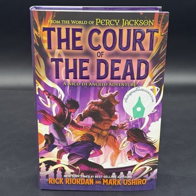 Percy Jackson's Court of the Dead - Autographed by Rick Riordan
