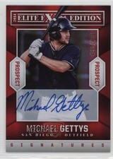 2014 Panini Elite Extra Edition Prospects 463/499 Michael Gettys #91 Auto 0v1